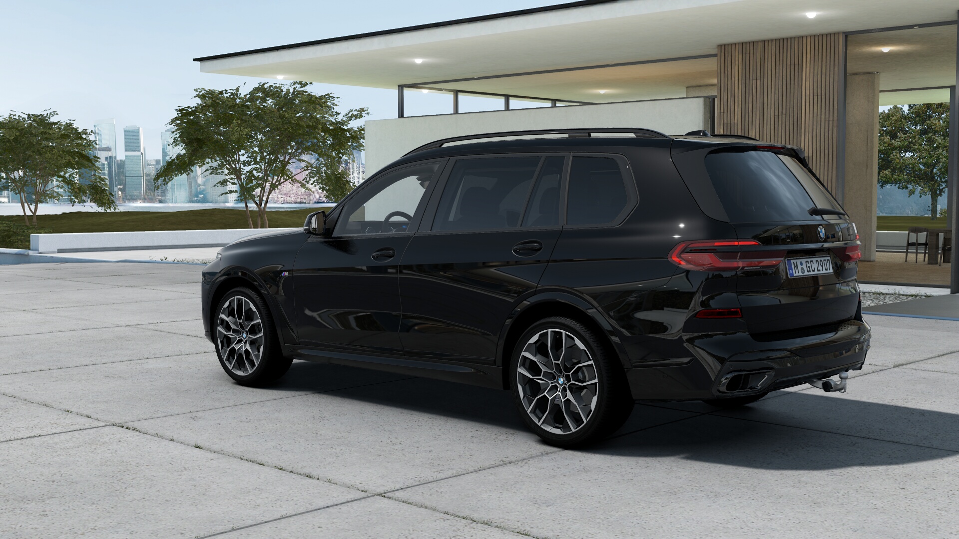 BMW X7 40d xDrive Msport | FACELIFT | nové auto skladem | přímo od českého autorizovaného prodejce | luxusní černé naftové SUV | hnědá kůže | maximální výbava | auto ihned k předání | super cena 2.659.000,- Kč bez DPH | více info a nákup online na AUTOiBUY.com